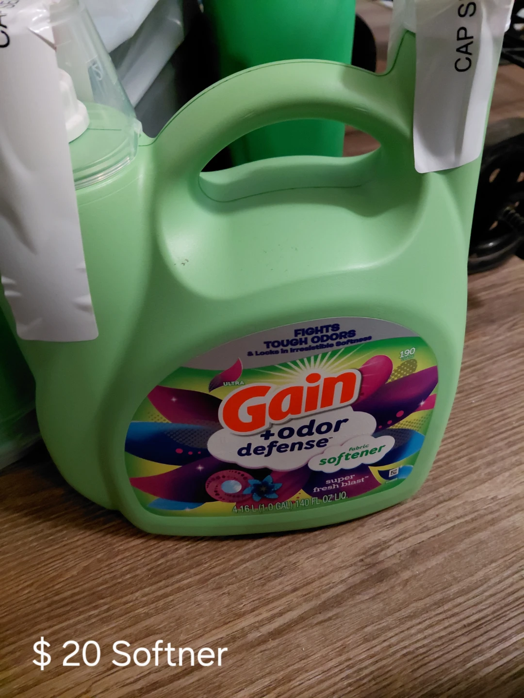 Gain + Odor Defense Fabric Softener Super Fresh Blast - photo 2
