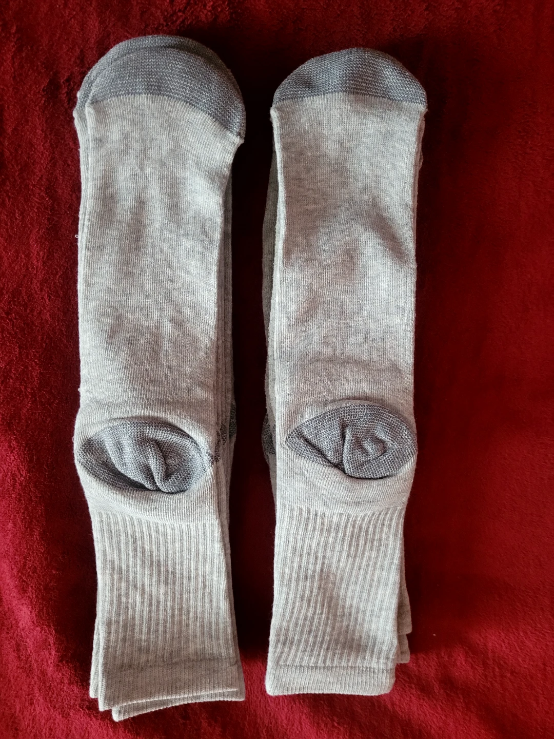 Fruit of the Loom Grey Crew Socks - Pack of 6🥕 - photo 2