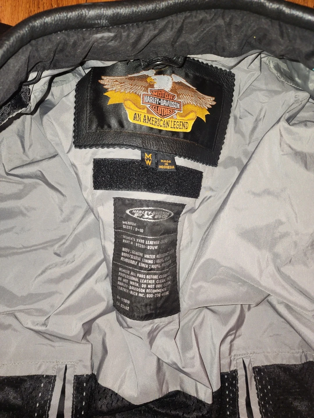 Harley-Davidson Women's Leather Motorcycle Jacket - photo 4
