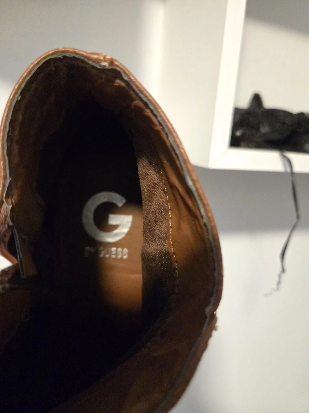 G by Guess Brown Chain Detail Ankle Boots - photo 4