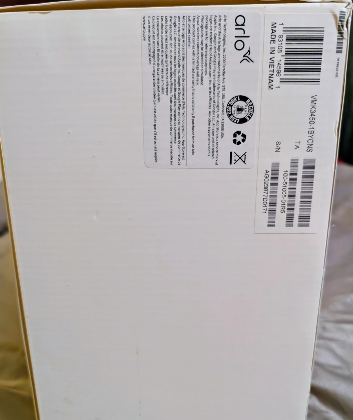 Arlo Essential Outdoor Camera 4-Pack - photo 3
