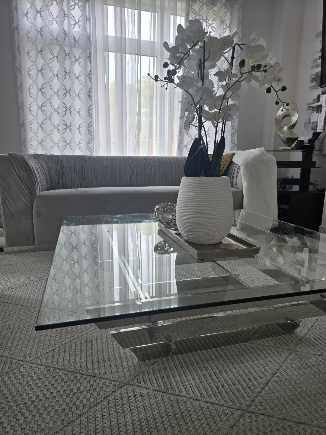 Glass Coffee Table - photo 2