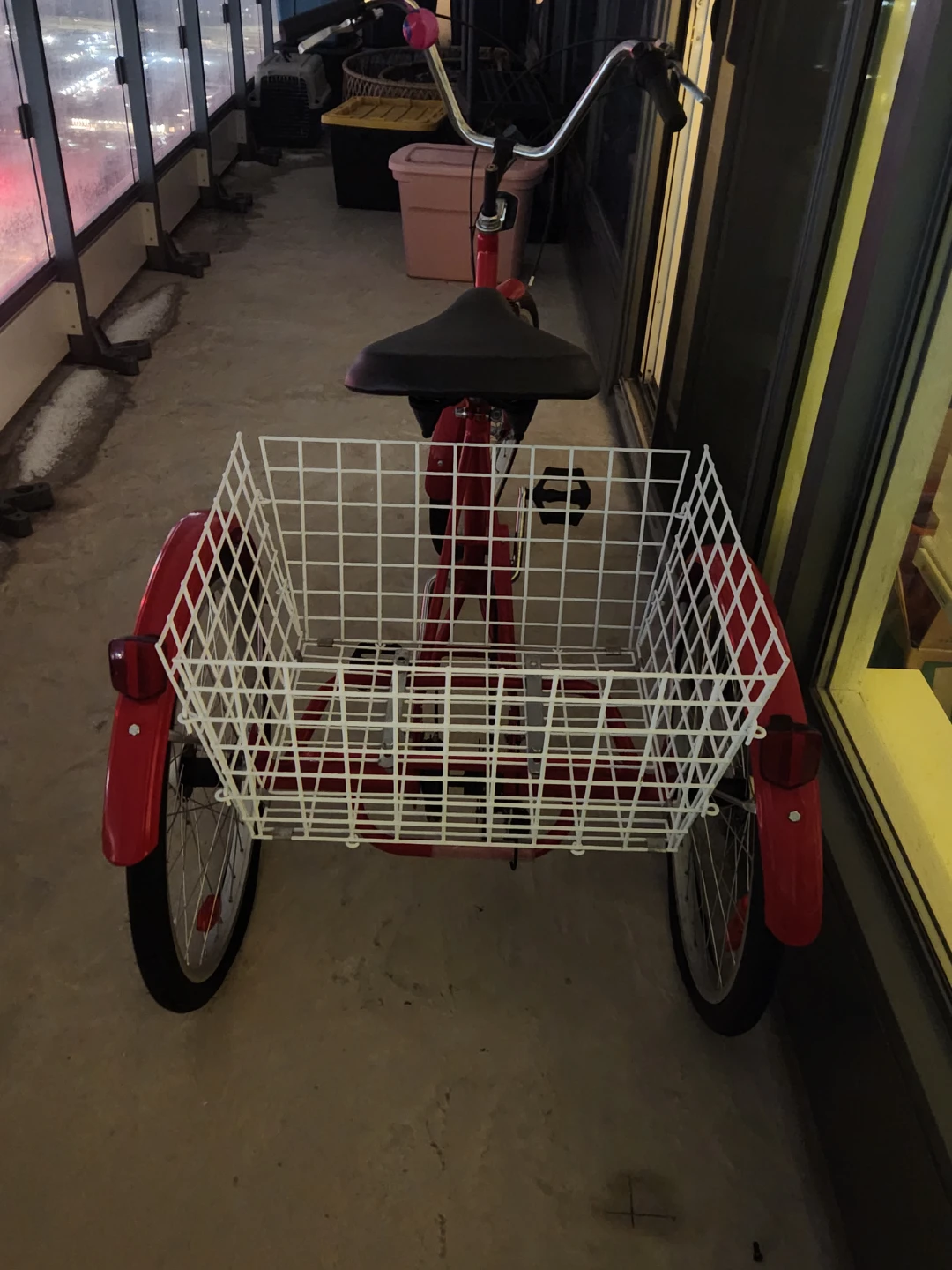 Red Tri-Rider Tricycle with Basket brand new condition - photo 2