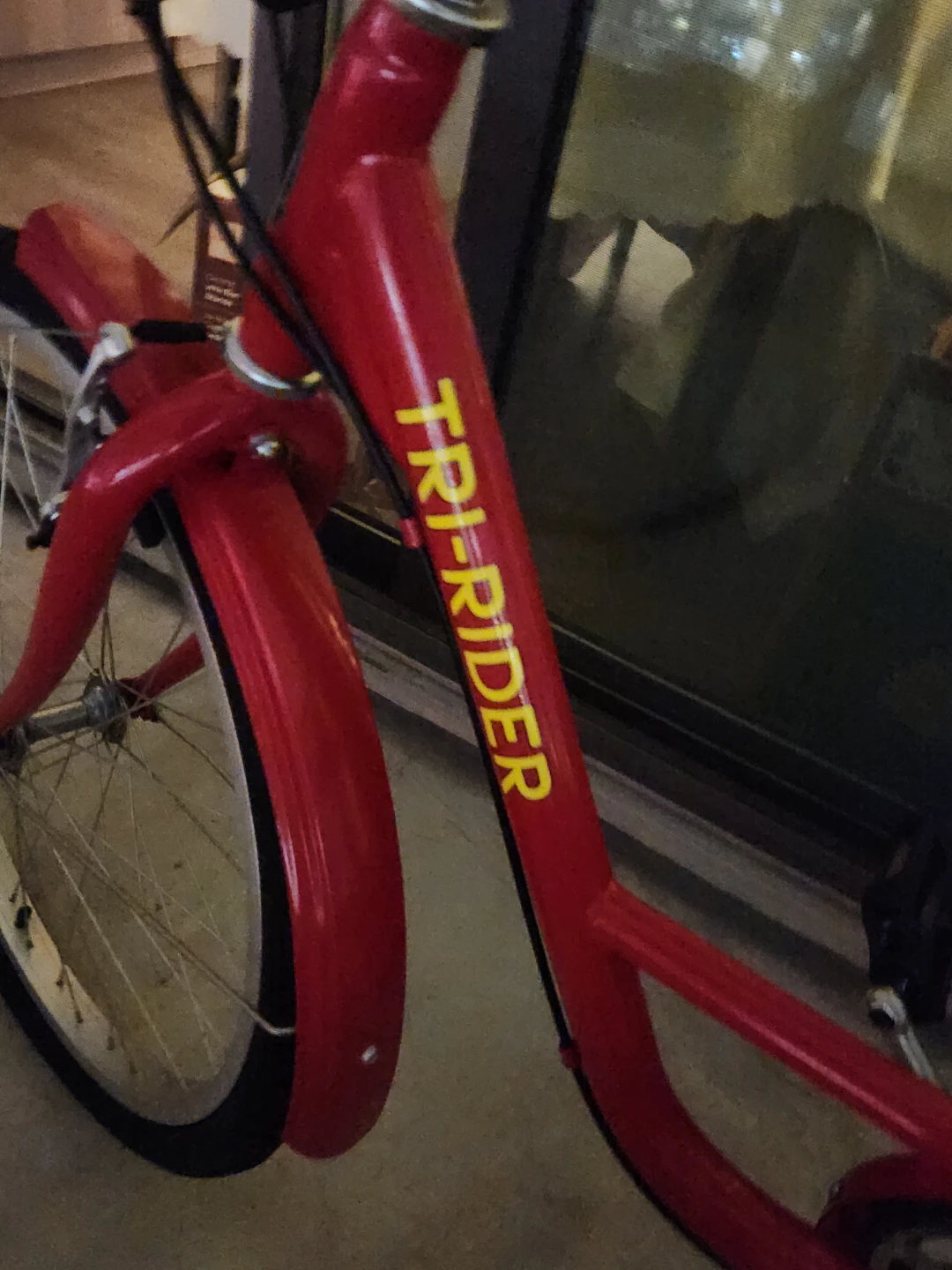 Red Tri-Rider Tricycle with Basket brand new condition - photo 5