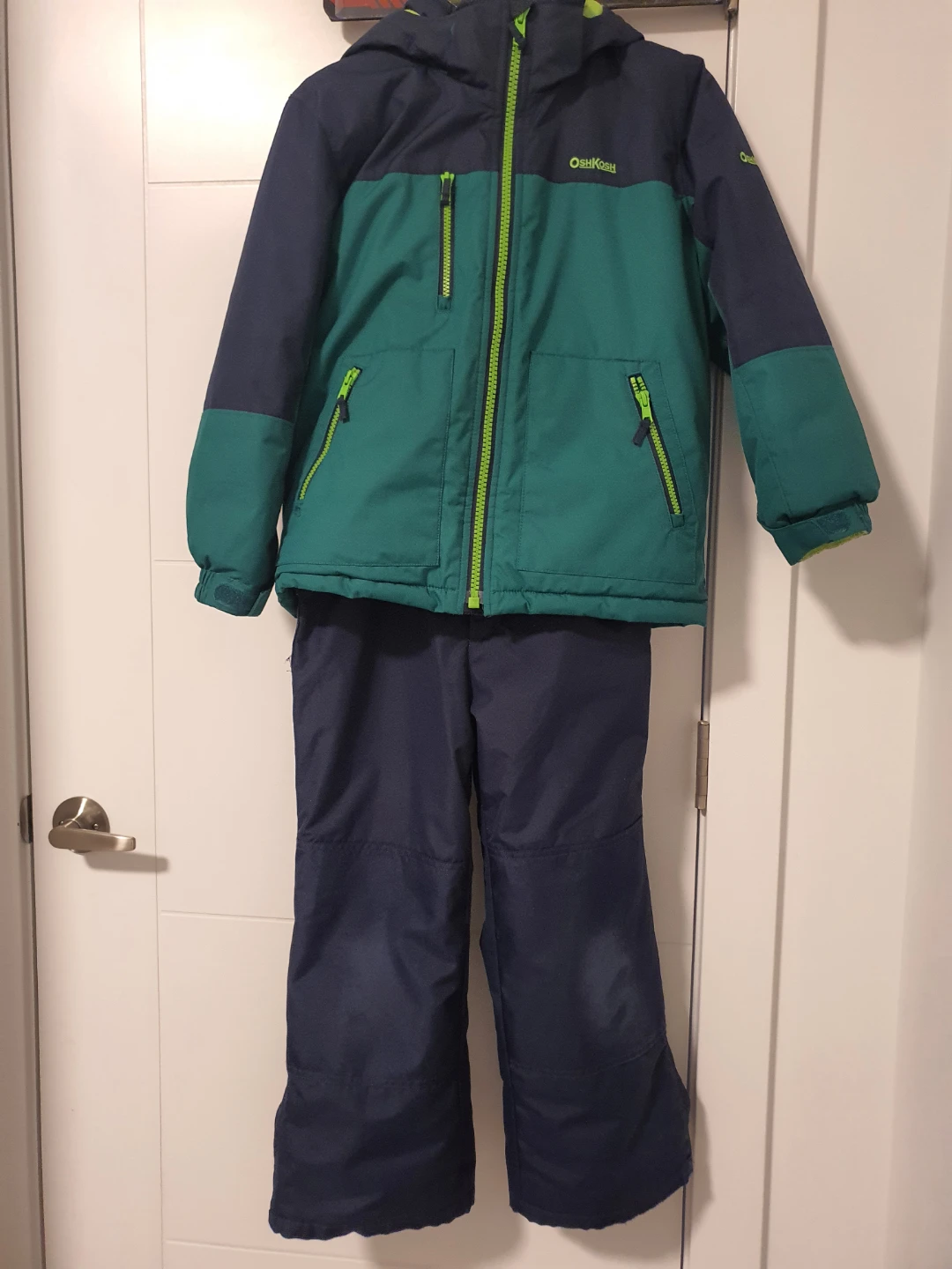 OshKosh B'gosh Ski Snowsuit Set - Blue and Green