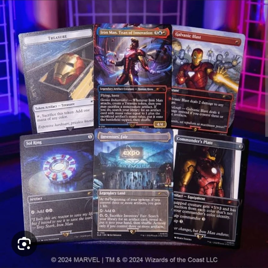 Magic the Gathering Secret Lair - Marvel Iron Man (sealed) - photo 2