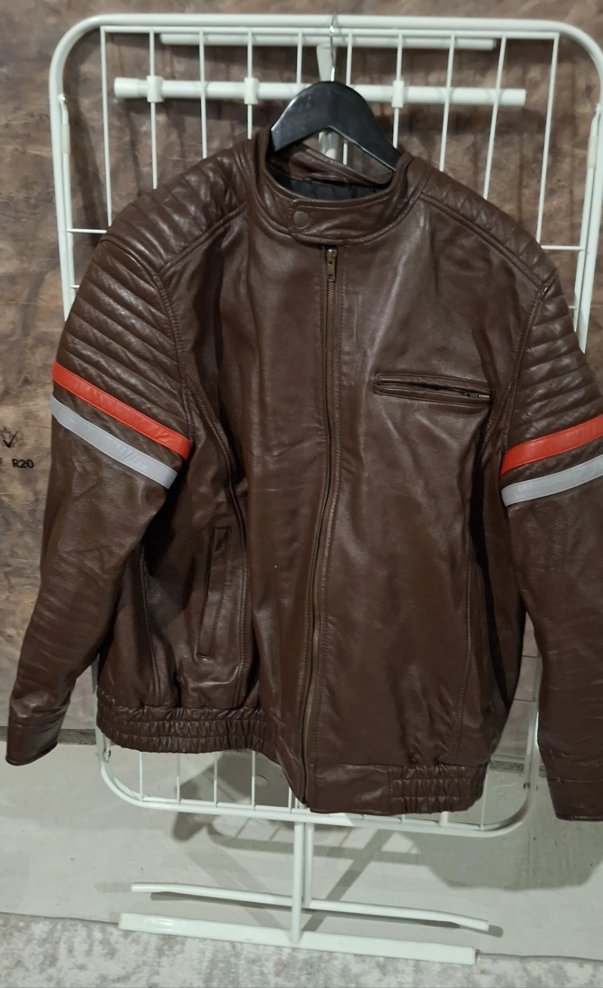 Men's Brown Leather Jacket