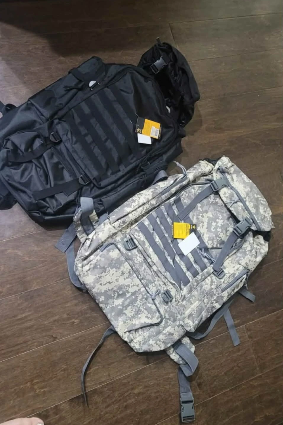 Tactical Backpacks - Black & Digital Camo - photo 5