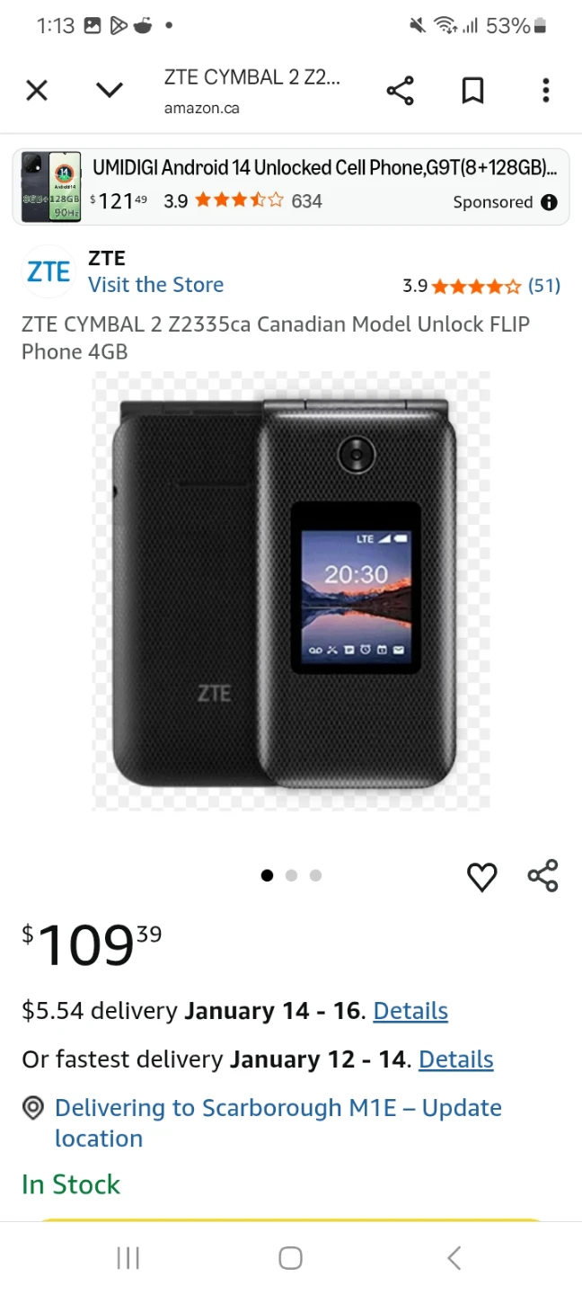 Unlocked zte phone - photo 4