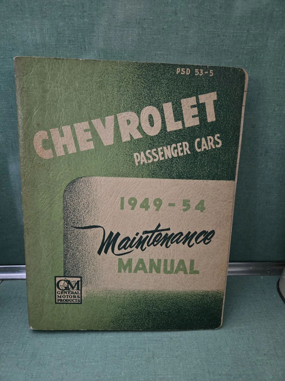 Chevrolet Passenger Cars 1949-54 Maintenance Manual