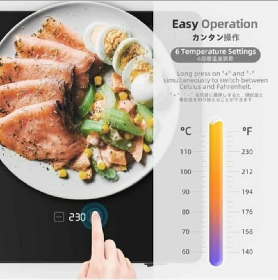 FOOD WARMER HOT PLATE DESIGNED FOR A TASTEFUL LIFESTYLE ... - photo 4