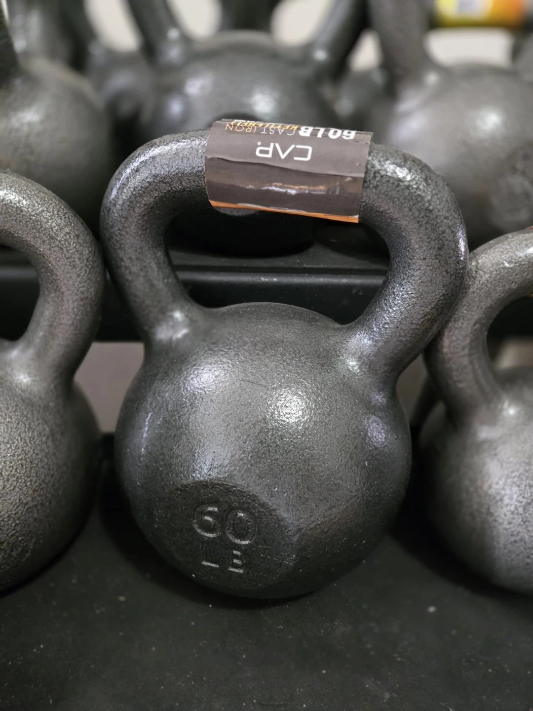 60lb pound Cast Iron Kettlebell - New!
