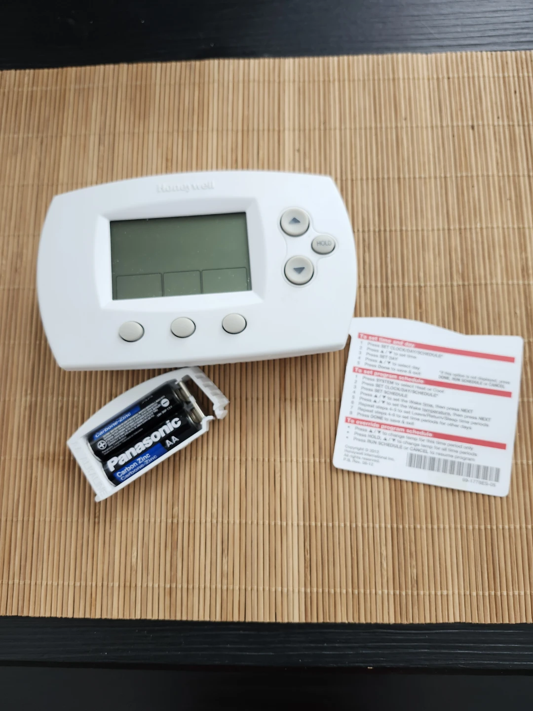 Honeywell TH6100D1005 Programmable Thermostat