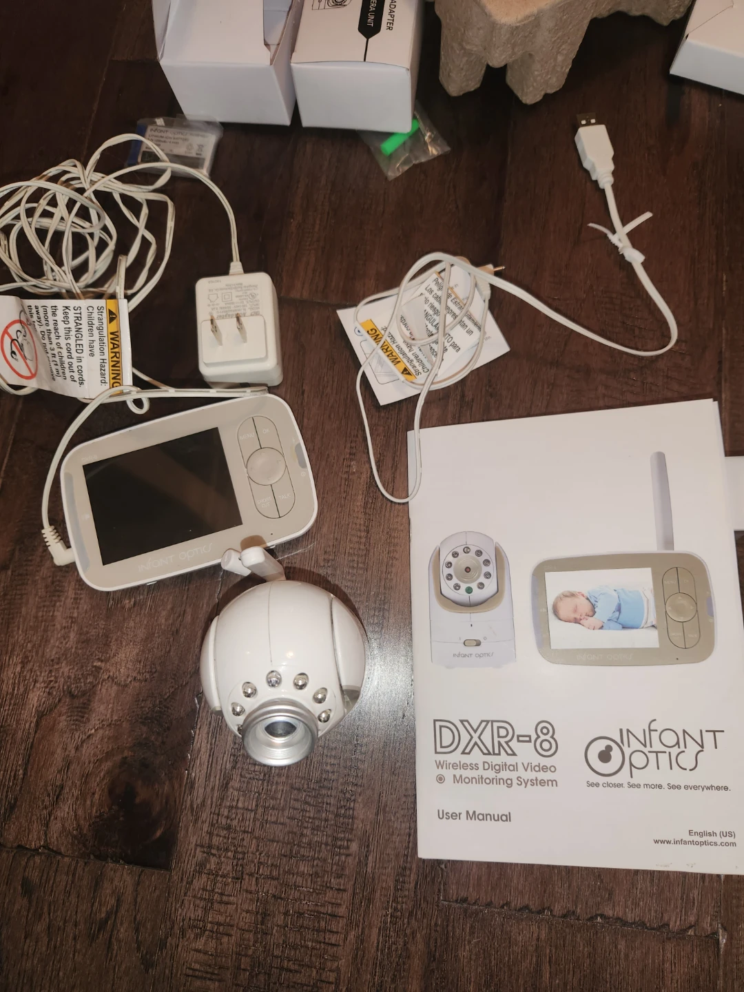 Infant Optics DXR-8 Wireless Digital Video Baby Monitor - photo 3