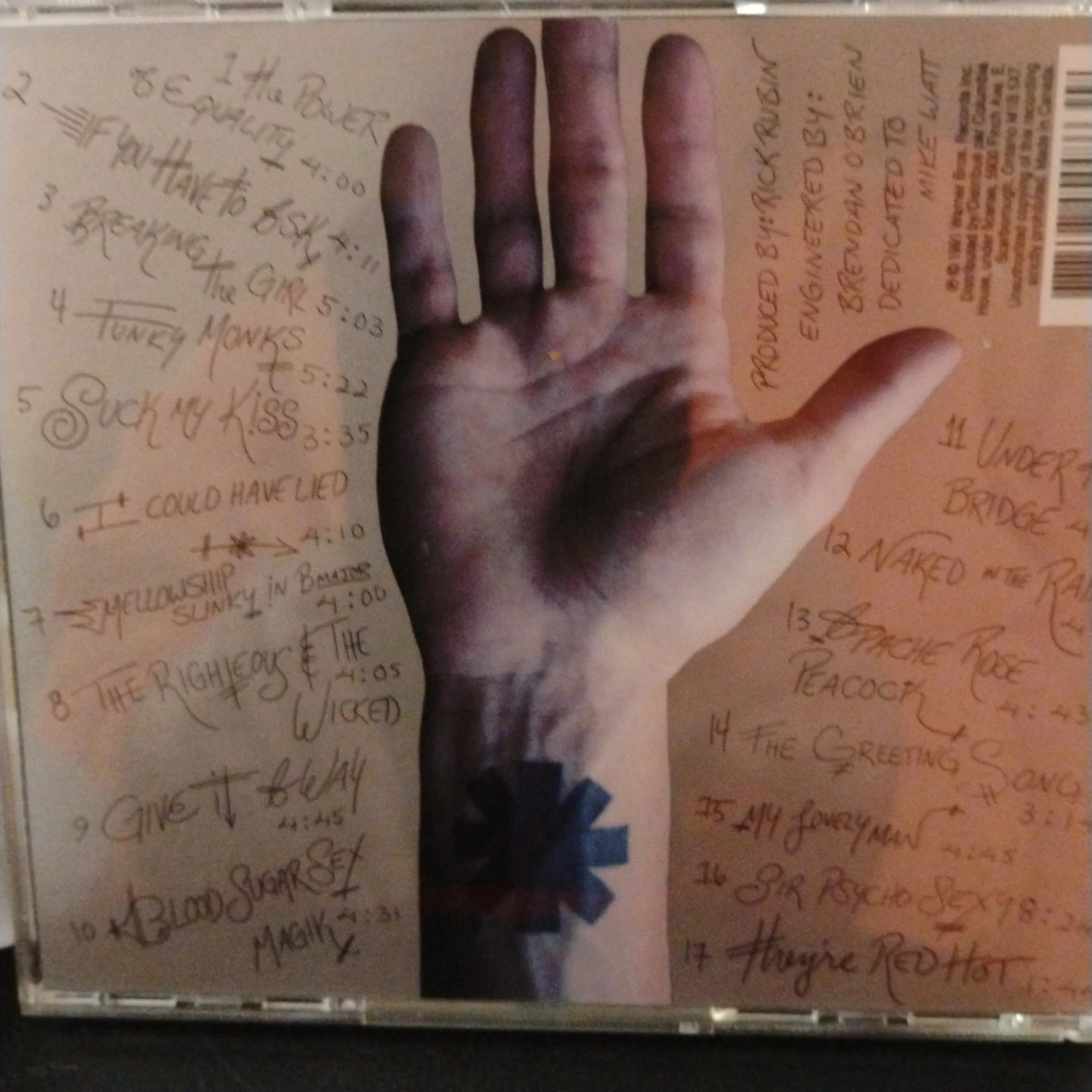 Red Hot Chili Peppers - Blood Sugar Sex Magik CD - photo 2