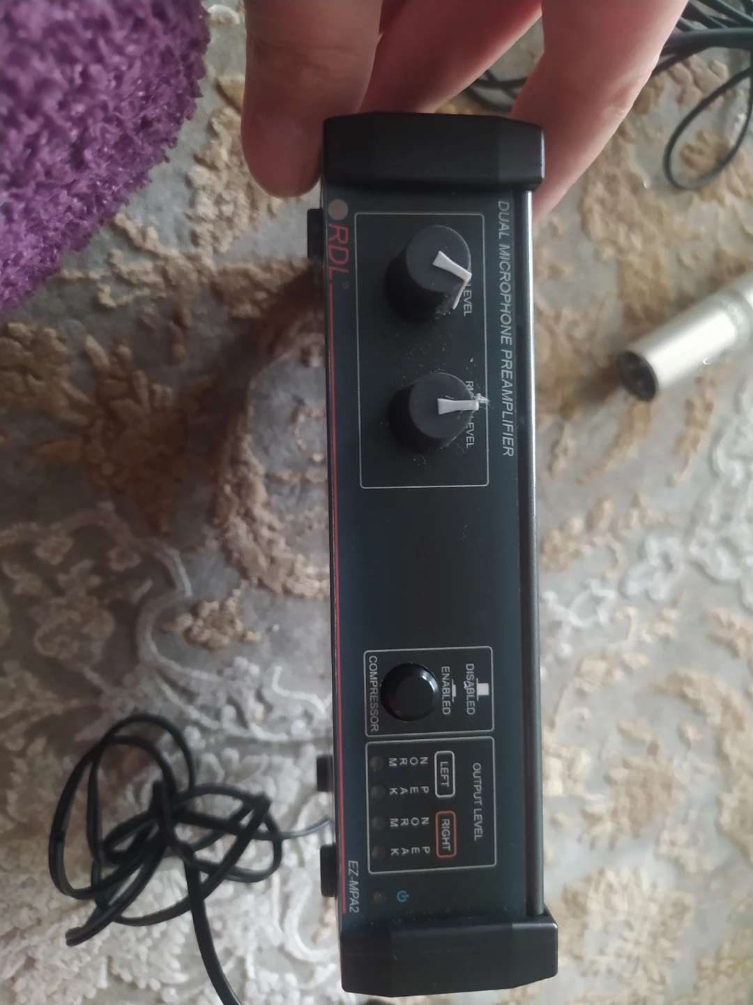RDL EZ-MPA2 Dual Microphone Preamplifier