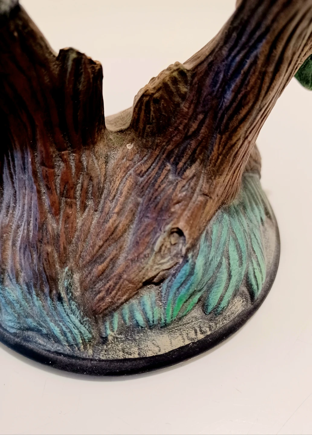 Vtg Unique Hand Painted Hummingbird Figurine - photo 3
