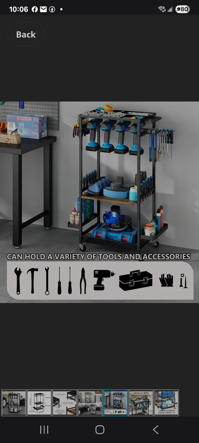GILLAS Power Tool Organizer with Wheels "🏆"brand new - photo 5