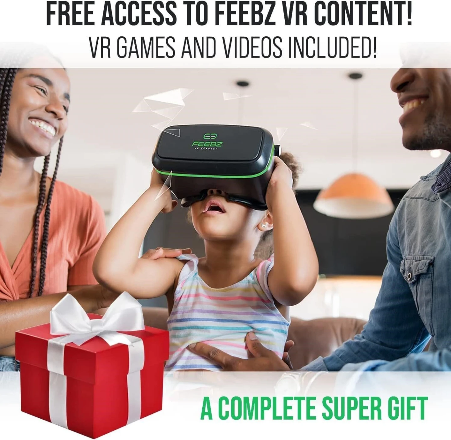 FEEBZ VR Headset with Remote and Original Box - photo 3