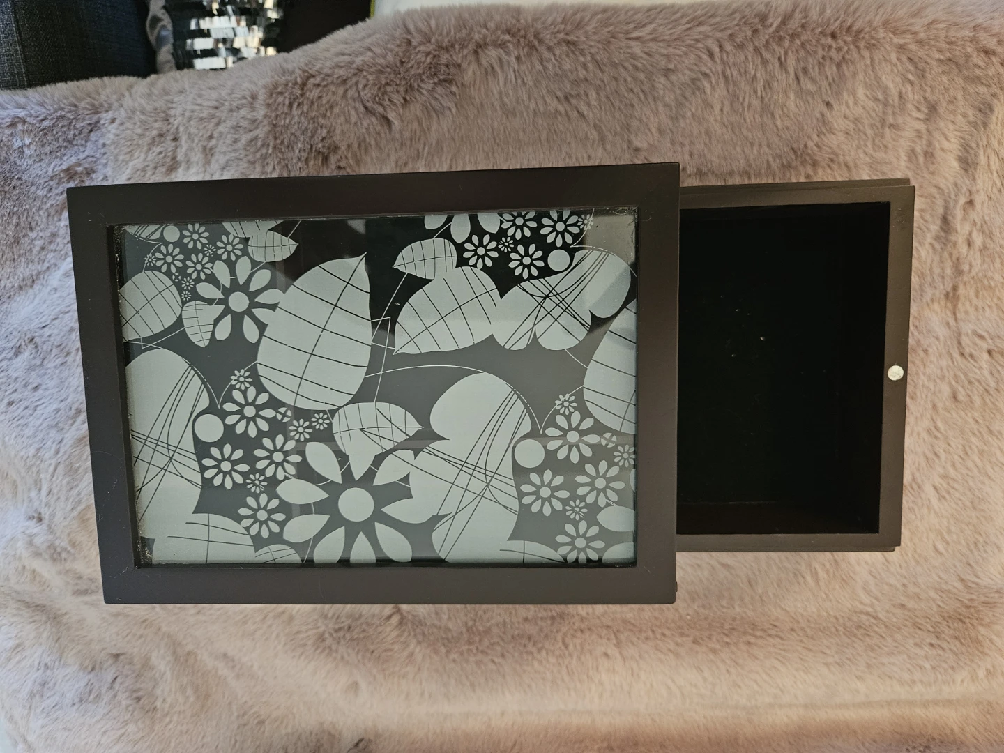 Decorative Jewellery Box with Floral Design - photo 2