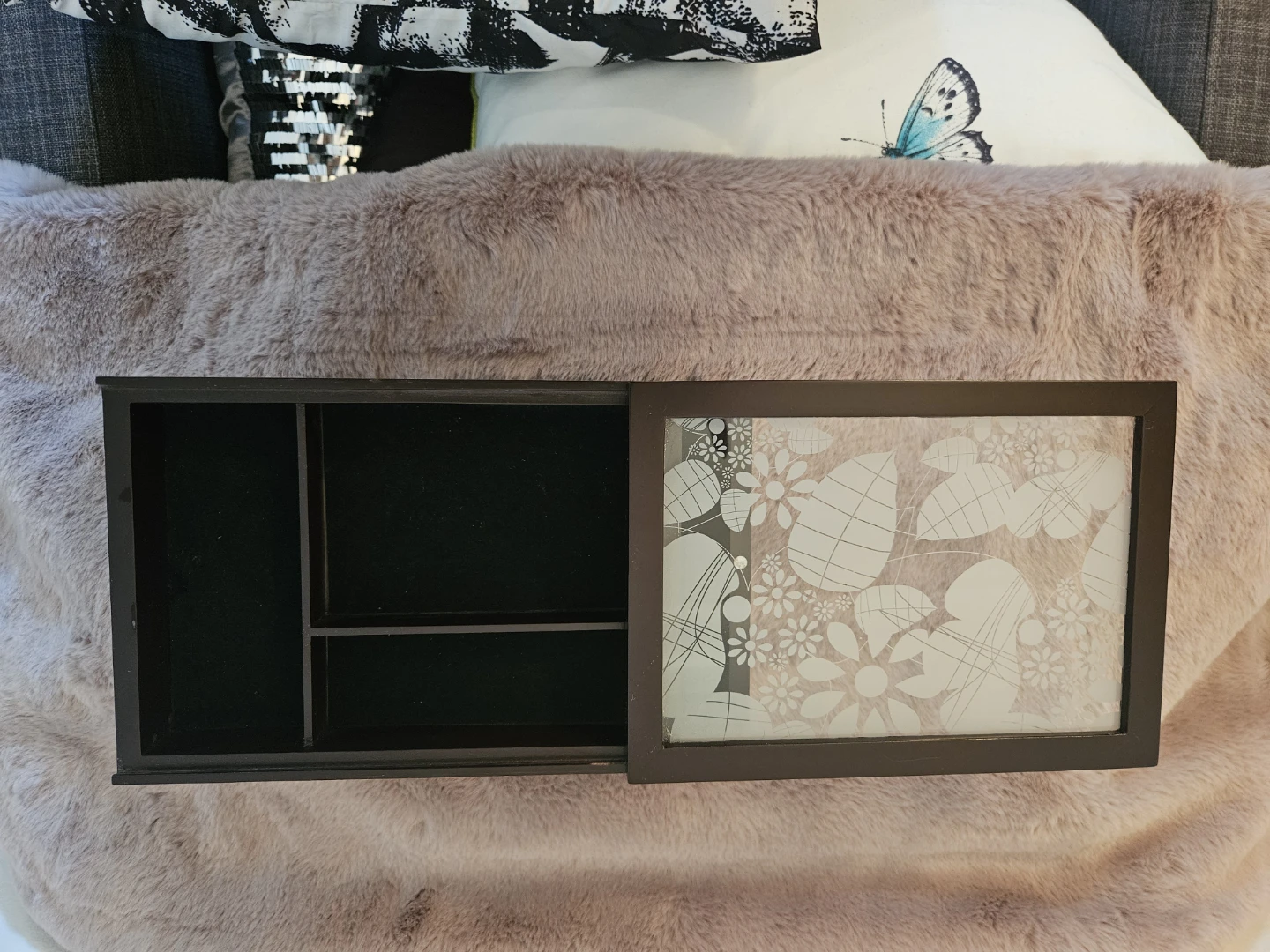 Decorative Jewellery Box with Floral Design - photo 3