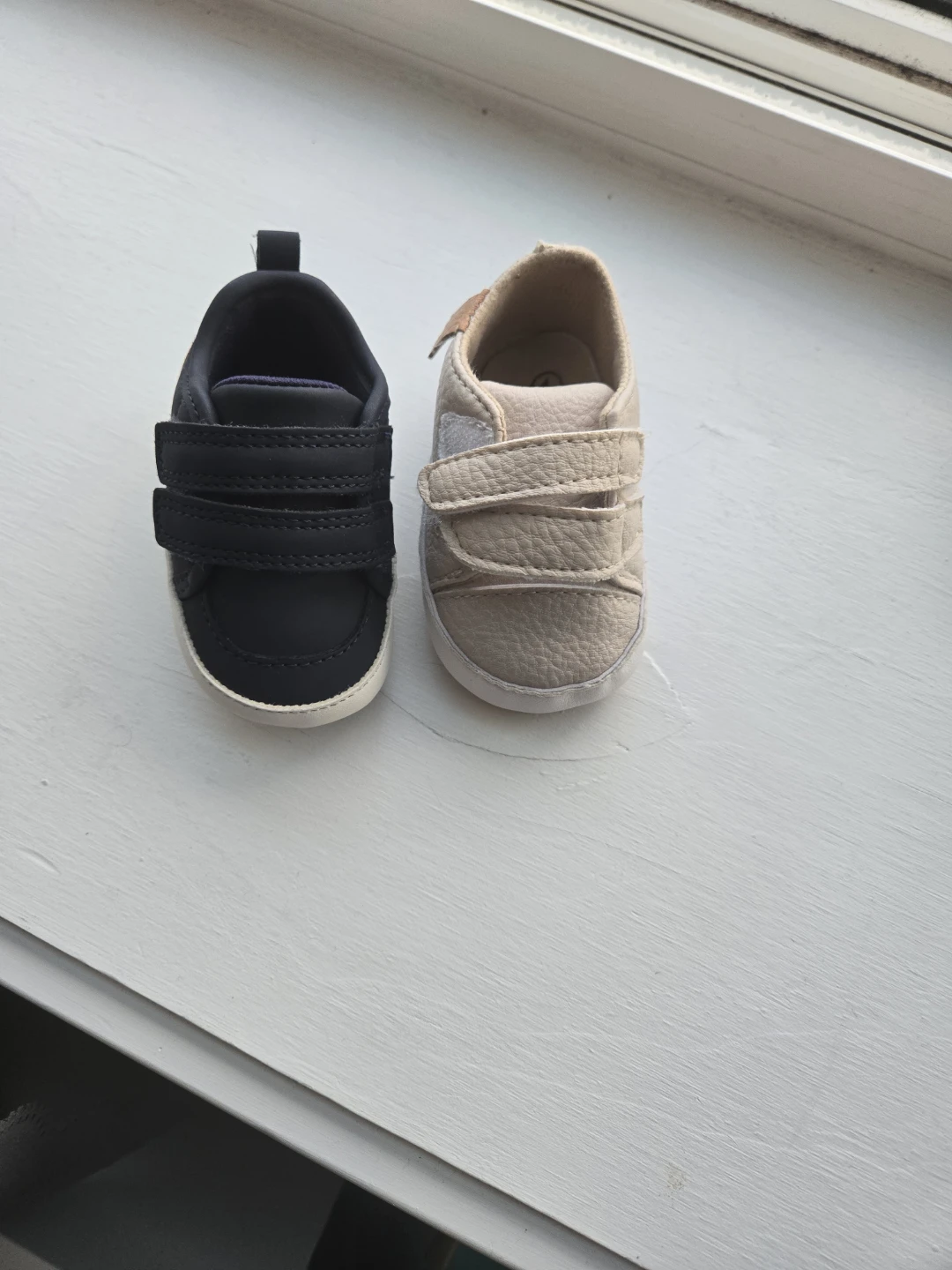 Baby Crib Shoes - Blue Black & Beige - photo 2