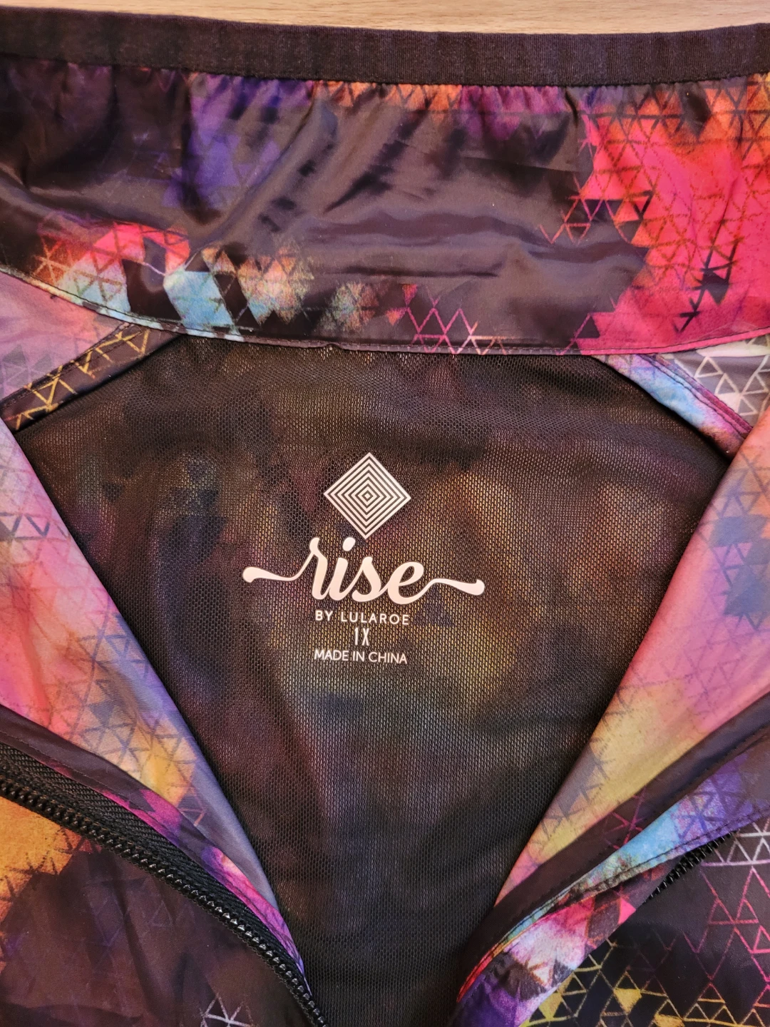 Rise by Lularoe Lightweight Athletic Jacket Size 1X - photo 3