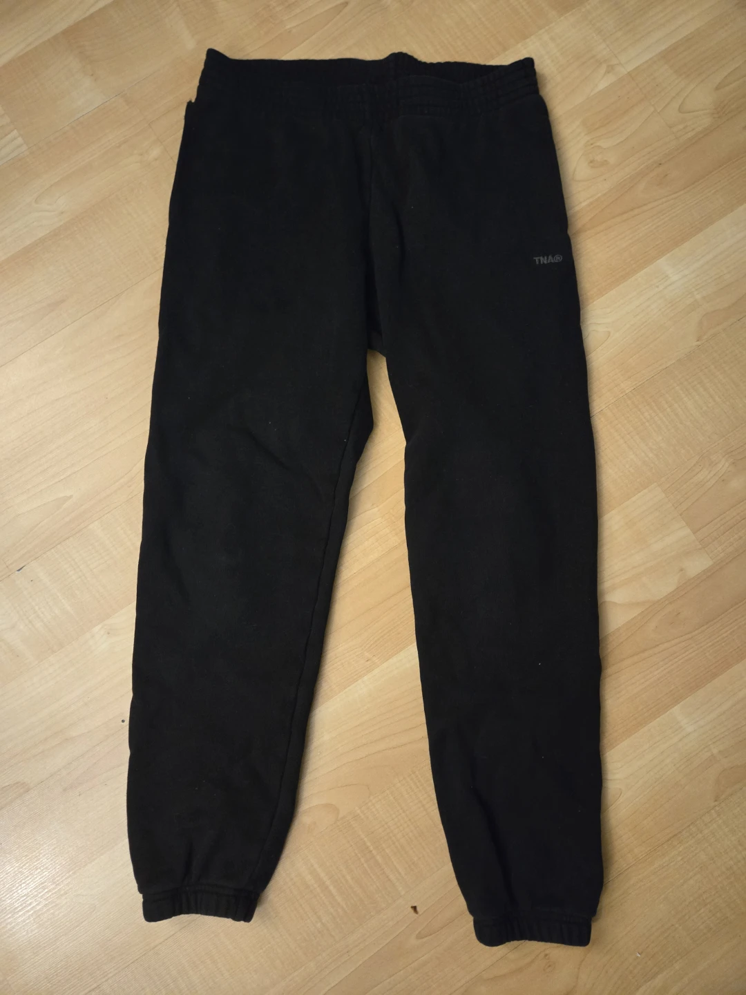 TNA Sweatfleece Cozy Fleece Joggers Size S Black