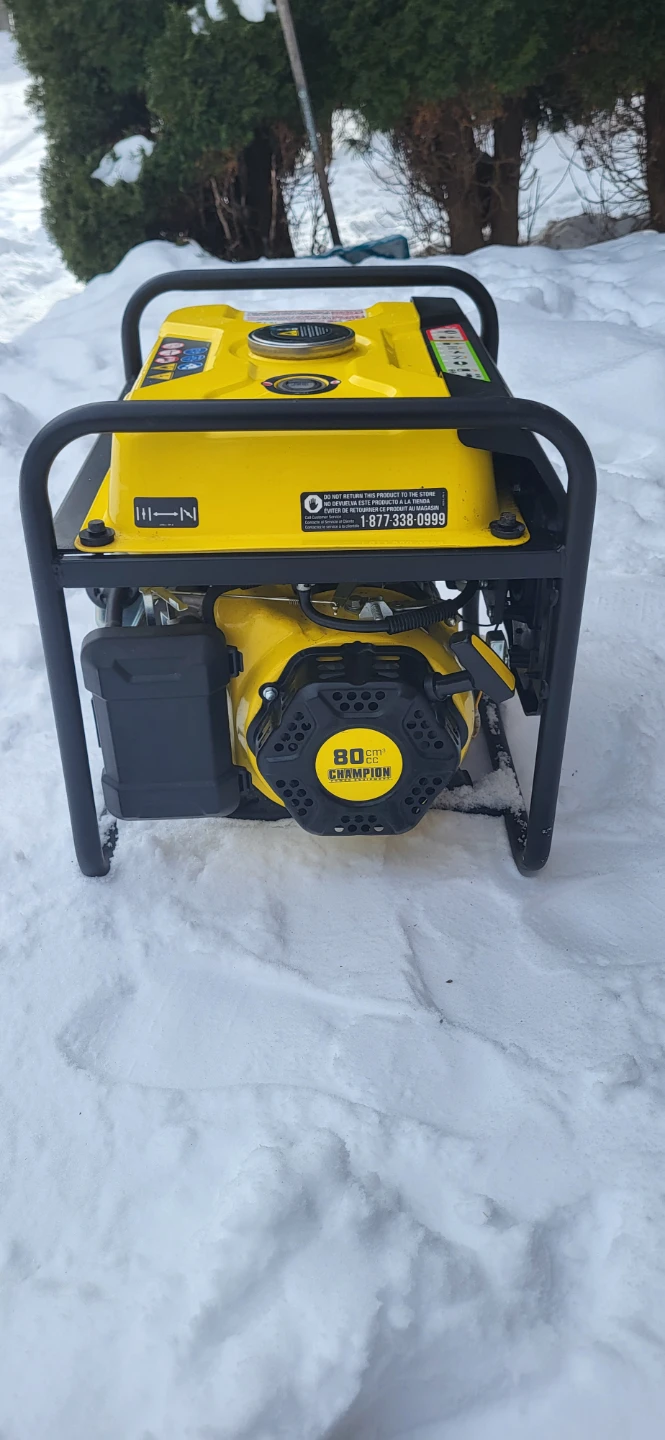 Champion 1500 Watt Generator - photo 2