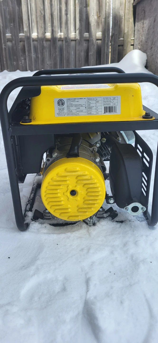 Champion 1500 Watt Generator - photo 3