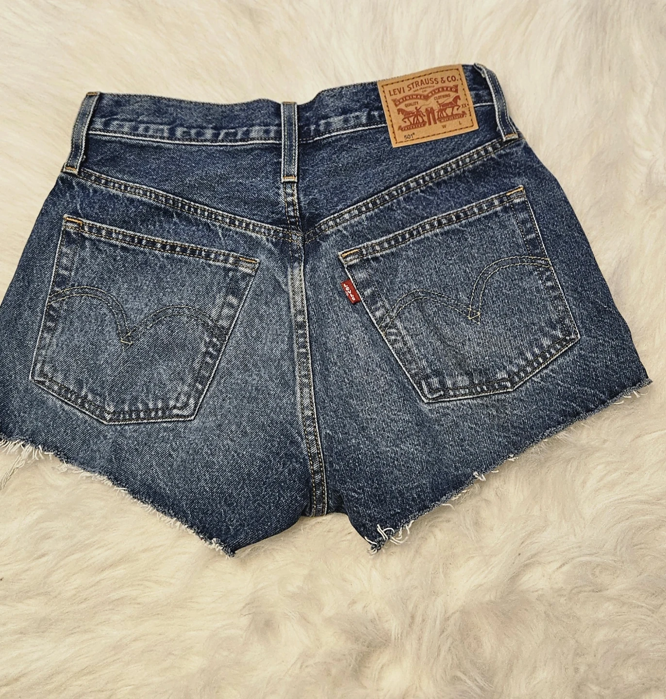 Levi's 501 Denim Shorts - photo 3