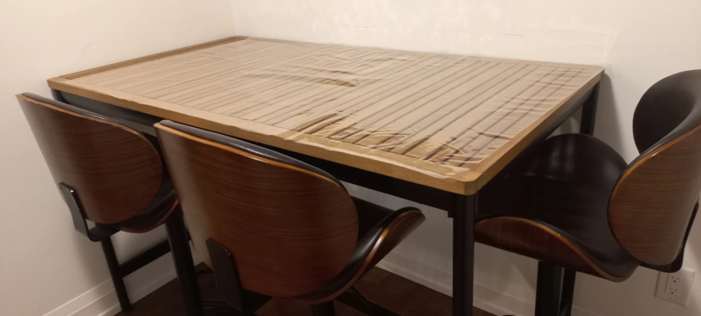 Bar Table and 3 Stools Set - photo 3