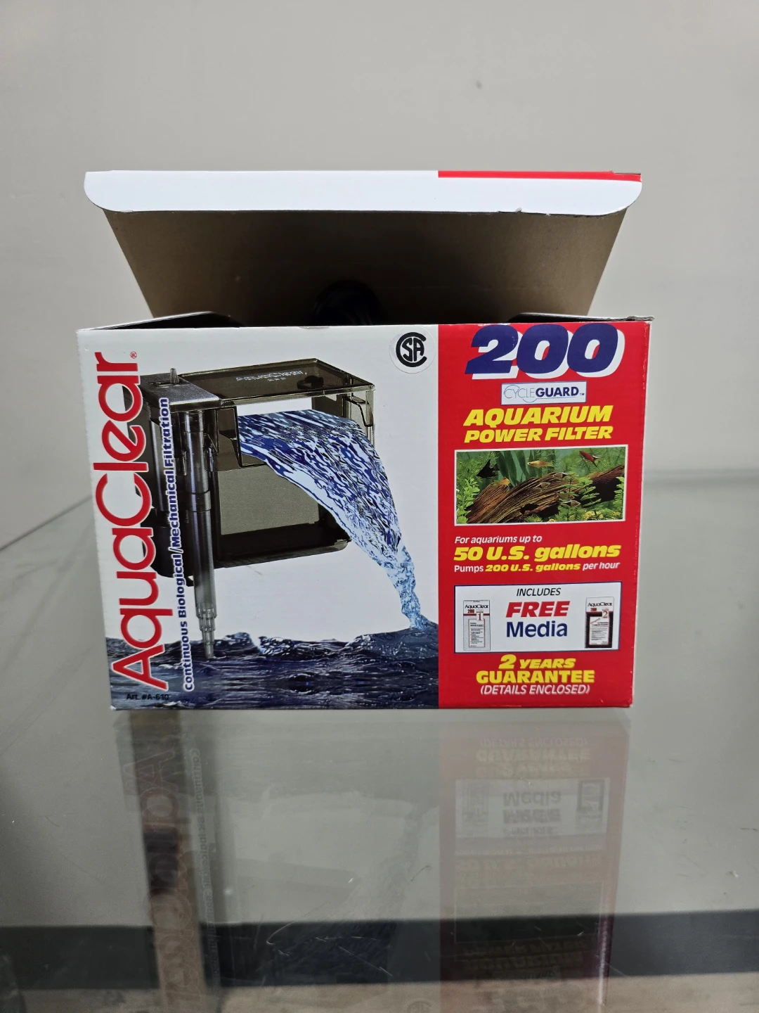 AquaClear 200 Aquarium Power Filter