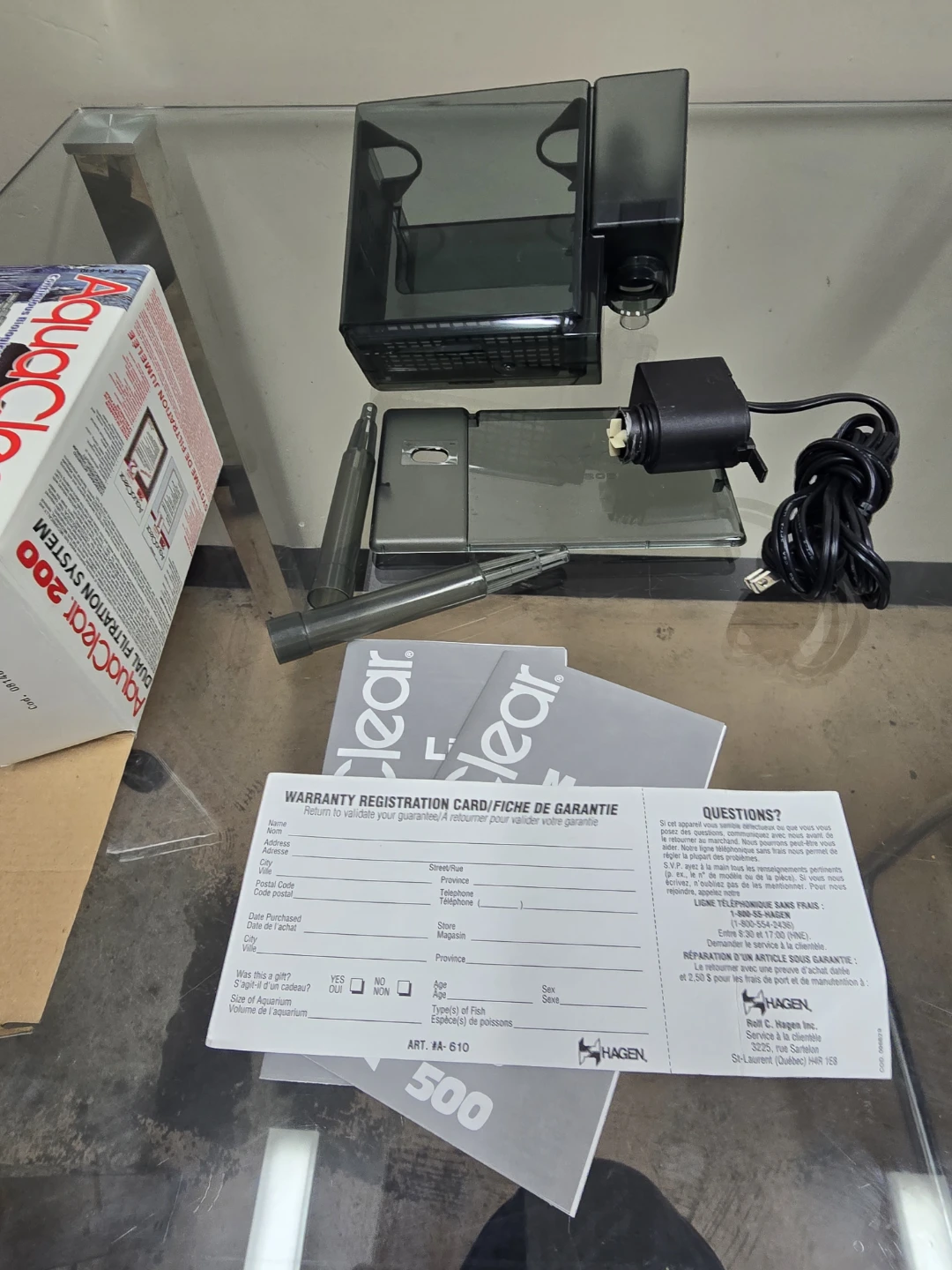 AquaClear 200 Aquarium Power Filter - photo 3