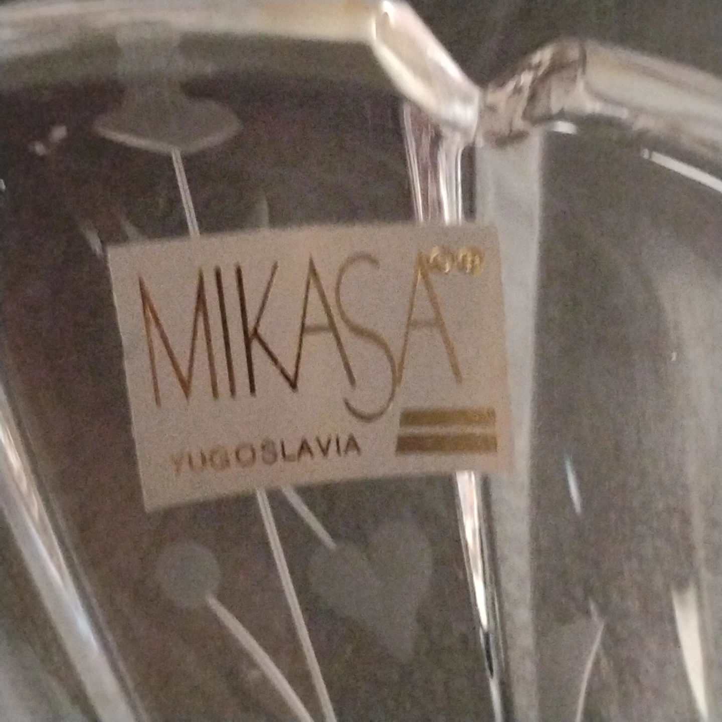 Mikasa Crystal Heart Bowl - photo 2
