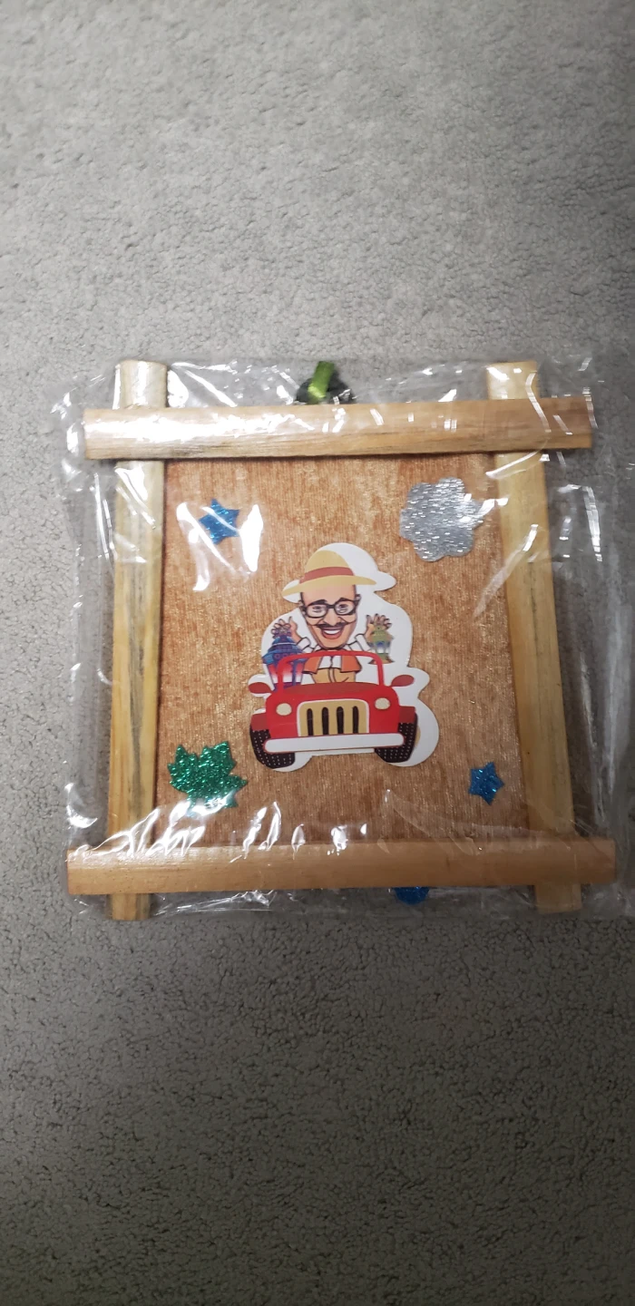 Wooden Framed Ramadan Decorative Picture - photo 3