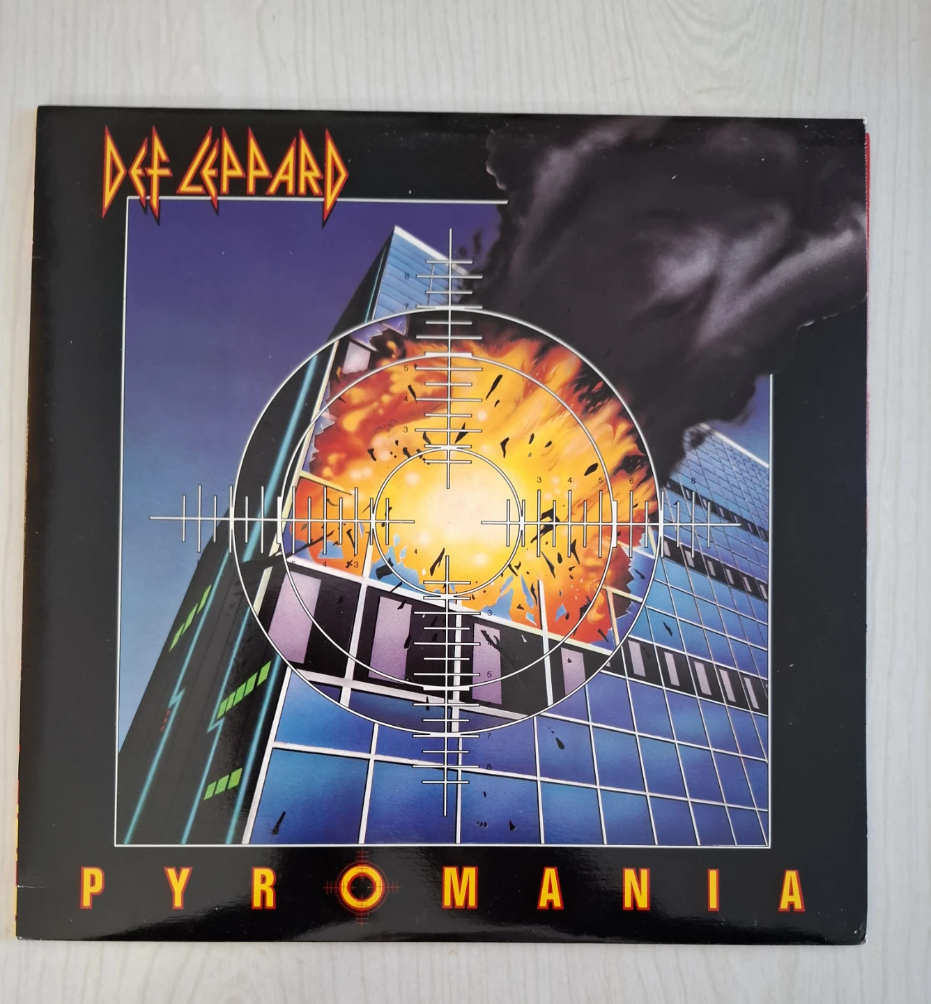Def Leppard Pyromania Vinyl Record