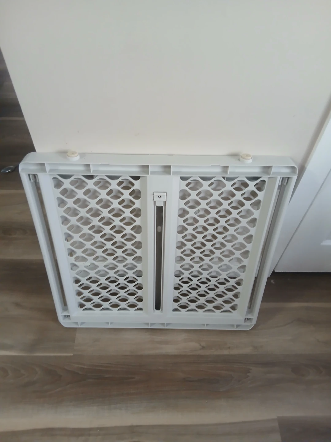 White Plastic Safety Gate