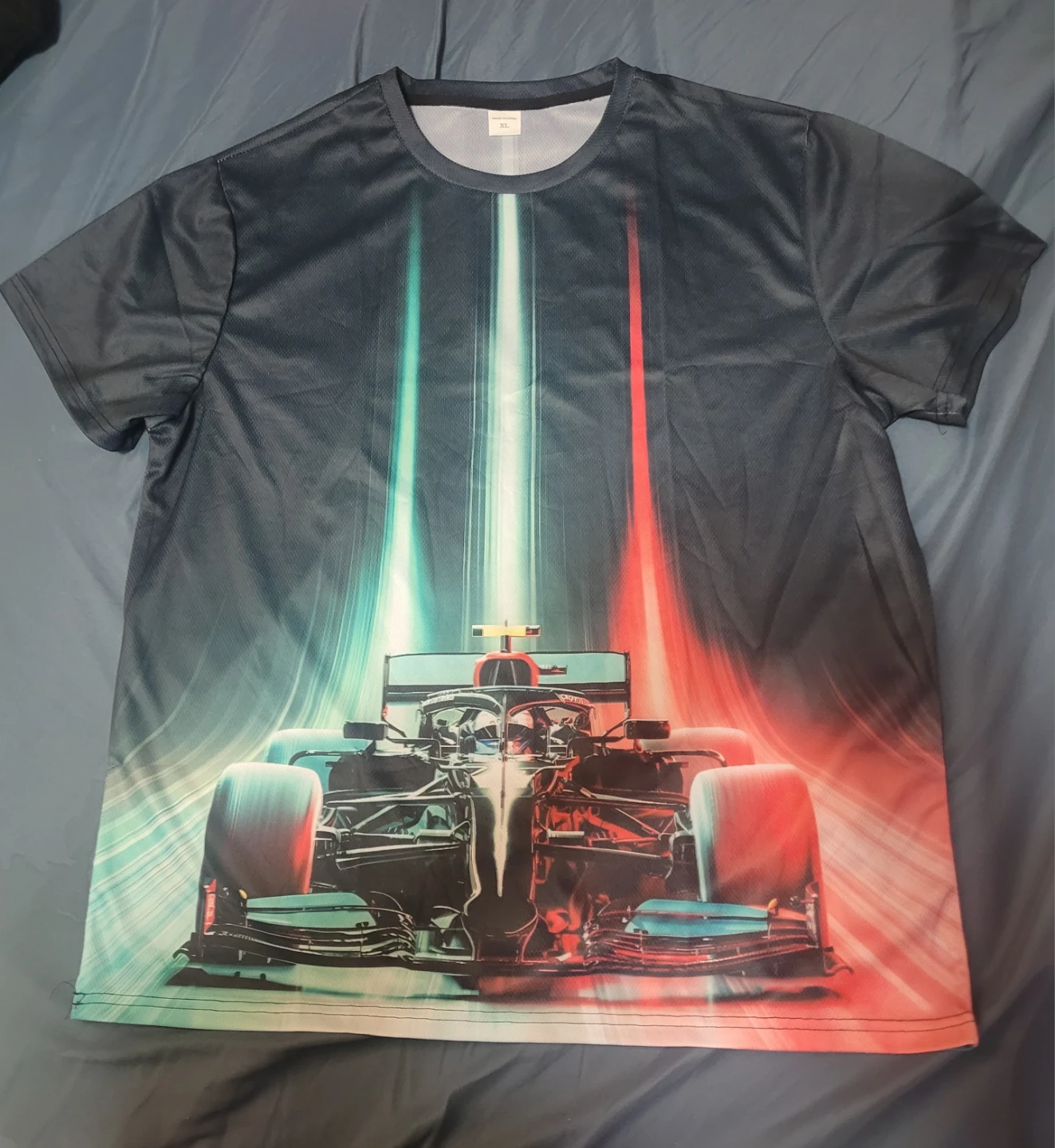 Men's Graphic T-Shirt - Formula 1 Race Car Design 🏆