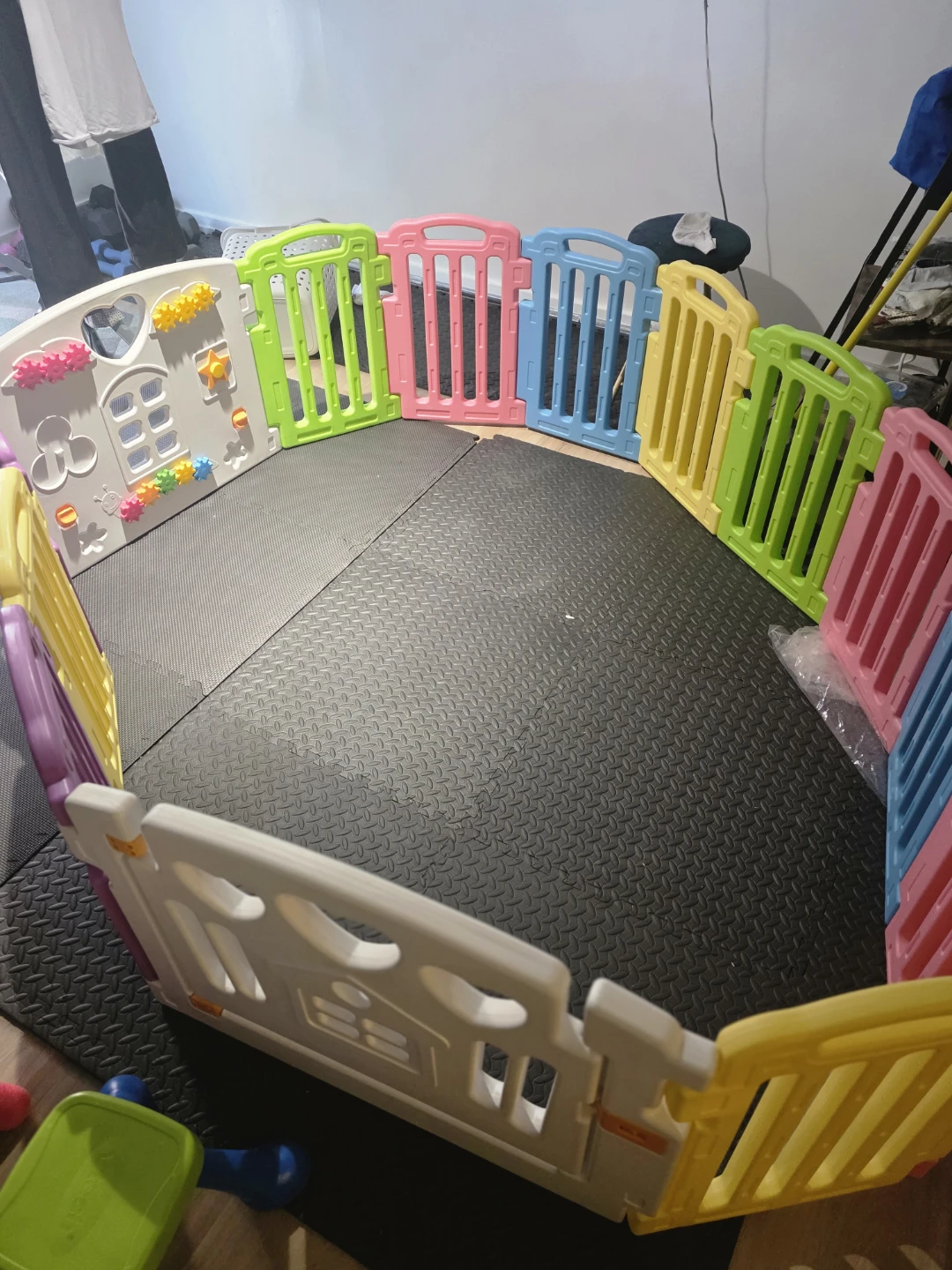 🏆 Multi-Panel Baby Playpen with Activity Board - photo 3