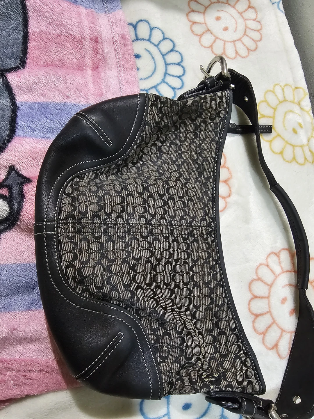 Coach Monogram Shoulder Bag