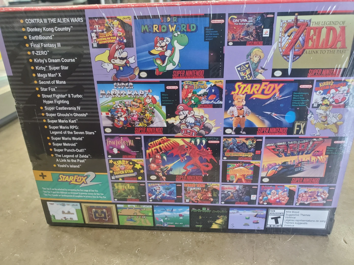 Nintendo Super NES Classic Edition Console with Games - NEW !!! - photo 2