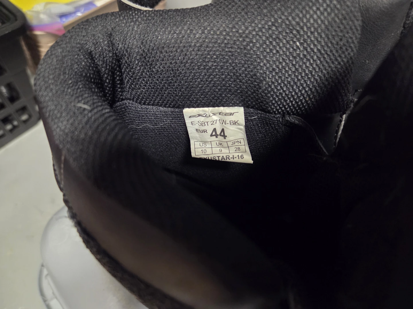 Exustar Motorcycle Boots Size 10 US Black - photo 3