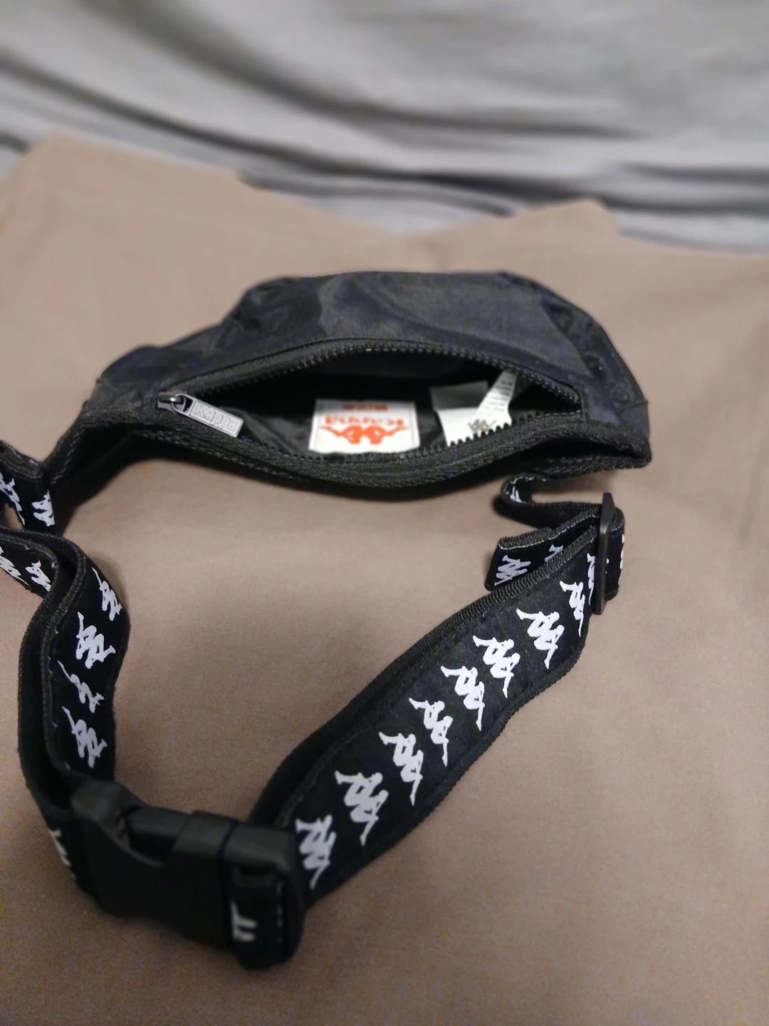 Kappa Black Fanny Pack Waist Bag - photo 2