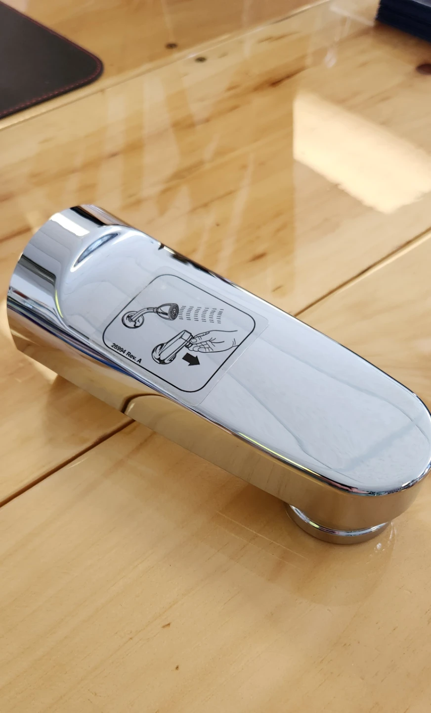 Delta Tub Spout - Chrome