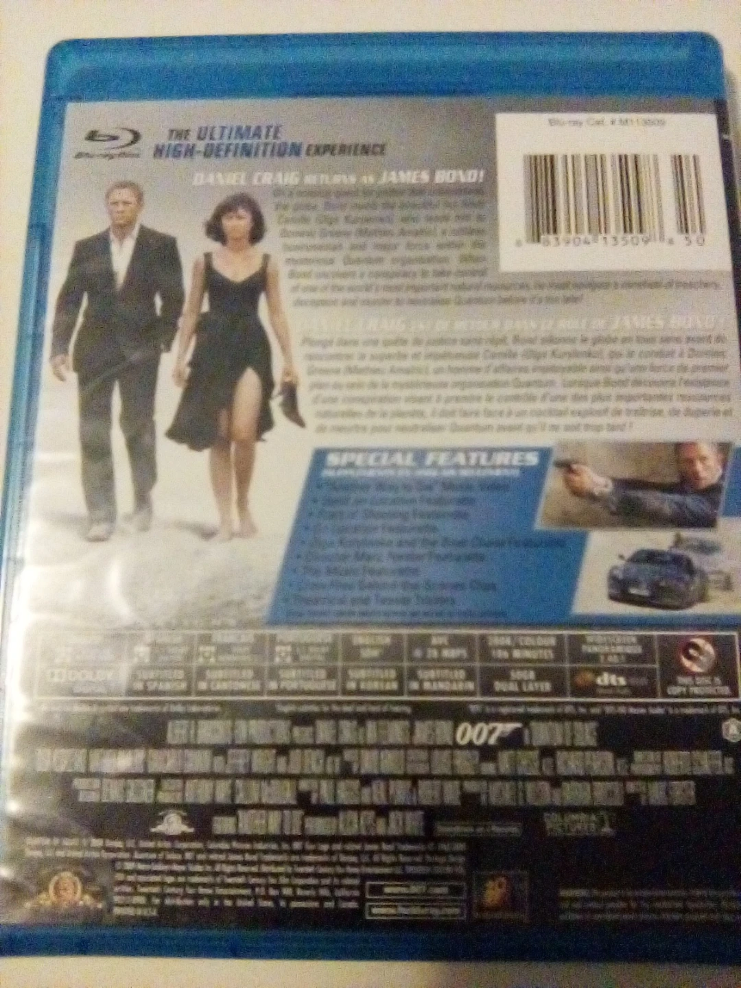 Quantum of Solace Blu-Ray - photo 2