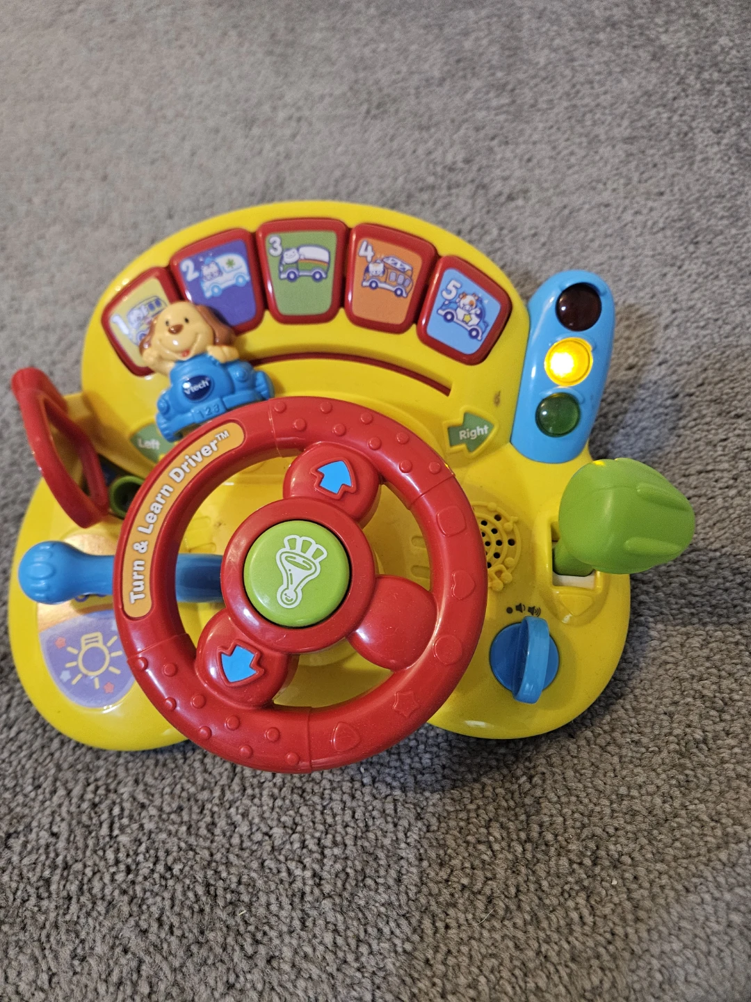 VTech Turn & Learn Driver Toy Steering Wheel - photo 3