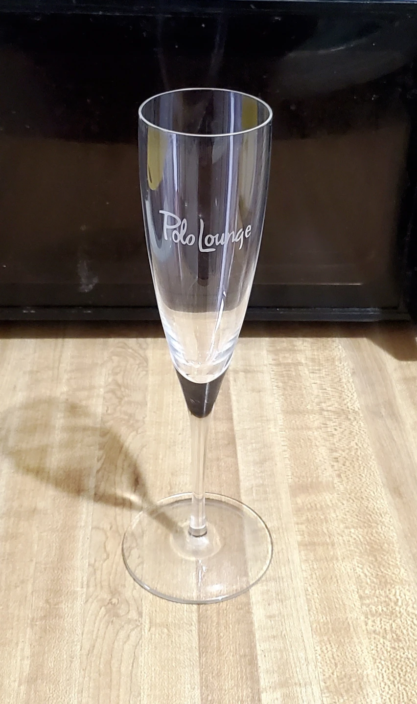 New Polo Lounge Champagne Flute "🏆"