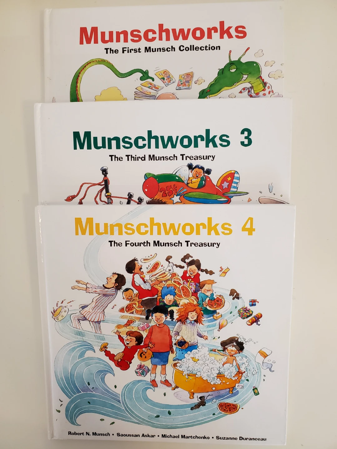 Munschworks Series 1, 3, 4. Books in Hardcover