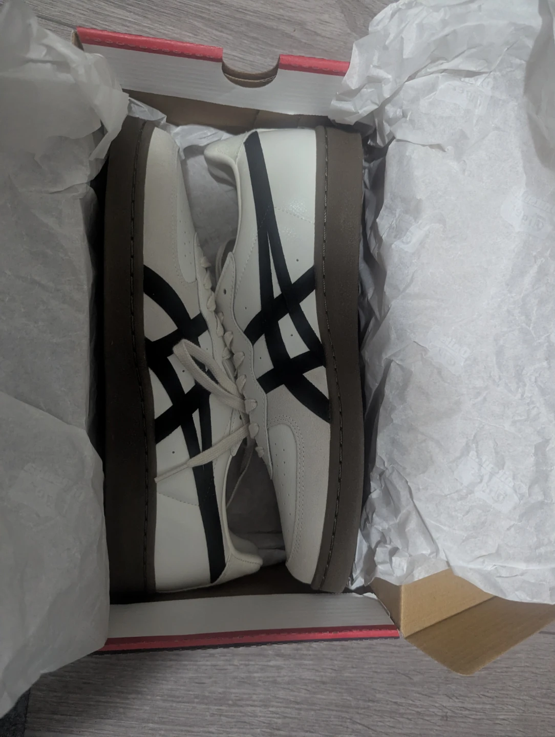 Onitsuka Tiger GSM Cream/Black Sneakers Size 11 - photo 5